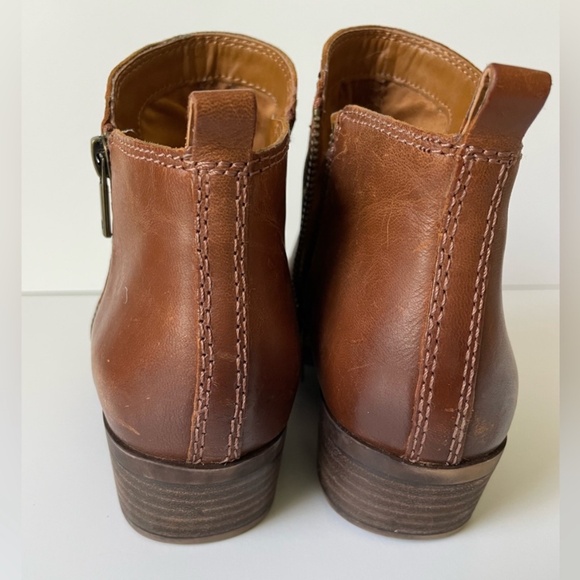 Brown Leather Ankle Boots - Picture 3 of 10
